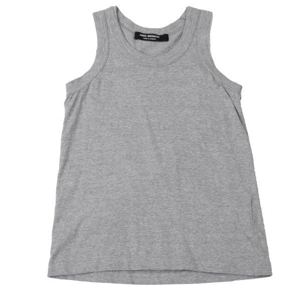 JUNYA WATANABE COMME des GARCONS Cotton Tank Top Gray Size S