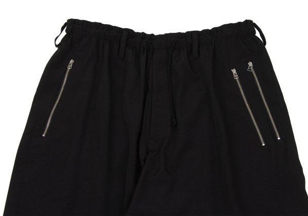 Y's BANG ON! Triacetate Zip Pocket Tapered Pants Size 2