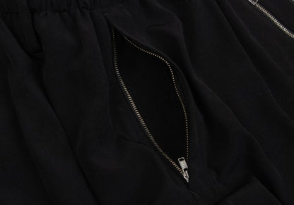 Y's BANG ON! Triacetate Zip Pocket Tapered Pants Size 2
