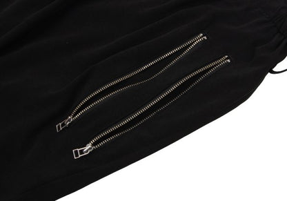 Y's BANG ON! Triacetate Zip Pocket Tapered Pants Size 2
