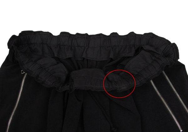Y's BANG ON! Triacetate Zip Pocket Tapered Pants Size 2