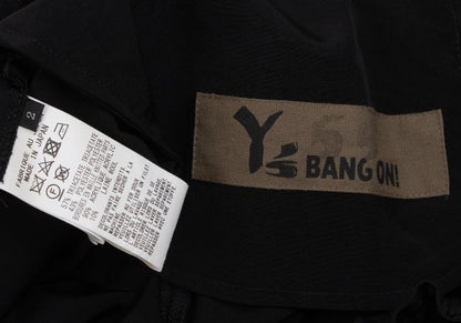 Y's BANG ON! Triacetate Zip Pocket Tapered Pants Size 2