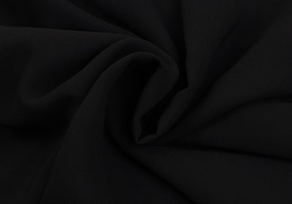 COMME des GARCONS Layered Polyester Skirt Black Size M