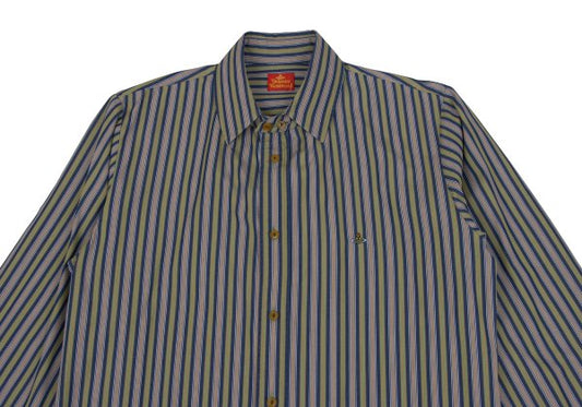 Vivienne Westwood Old Red Tag Orb Shirt Green Size M