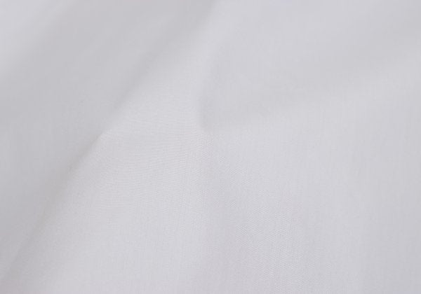 COMME des GARCONS Cotton Round Collar Shirt White Red Size M