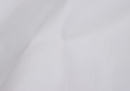 COMME des GARCONS Cotton Round Collar Shirt White Red Size M