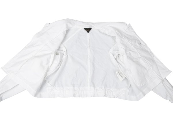 COMME des GARCONS Polyester Short Jacket White Size S