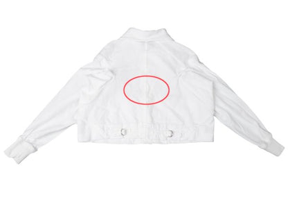 COMME des GARCONS Polyester Short Jacket White Size S