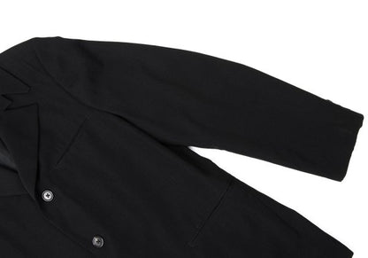 Yohji Yamamoto POUR HOMME Wool Design Jacket Black Size M