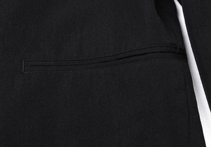 Yohji Yamamoto POUR HOMME Wool Design Jacket Black Size M