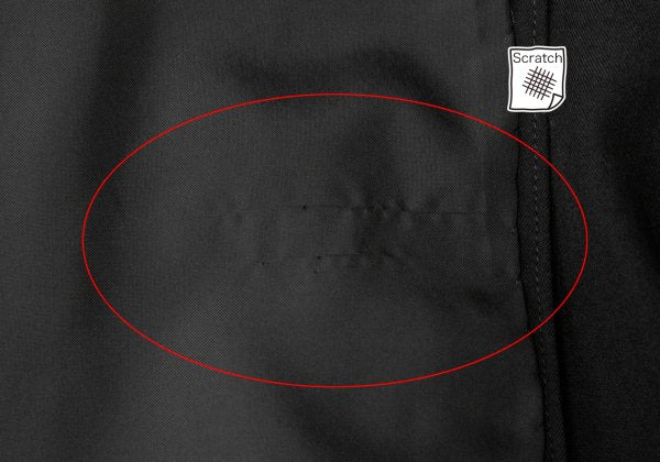 Yohji Yamamoto POUR HOMME Wool Design Jacket Black Size M