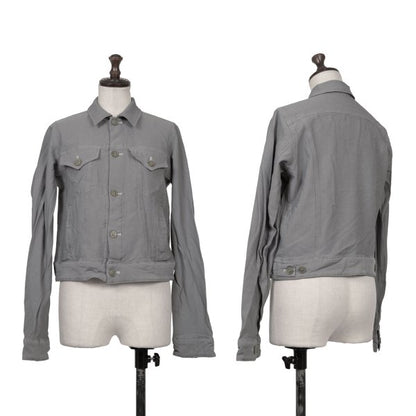 COMME des GARCONS Dyed Polyester Trucker Jacket Gray Size M