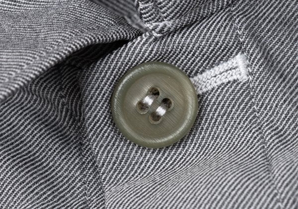 COMME des GARCONS Dyed Polyester Trucker Jacket Gray Size M
