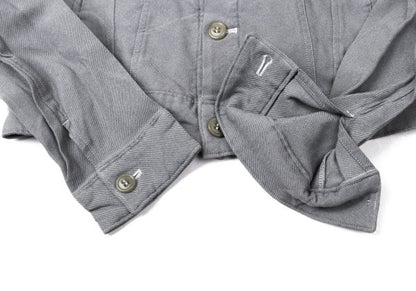 COMME des GARCONS Dyed Polyester Trucker Jacket Gray Size M