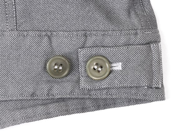 COMME des GARCONS Dyed Polyester Trucker Jacket Gray Size M