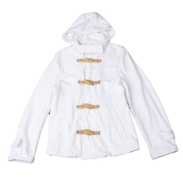 COMME des GARCONS SHIRT Cotton Sweat Jacket White Size L