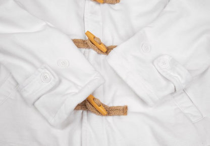 COMME des GARCONS SHIRT Cotton Sweat Jacket White Size L
