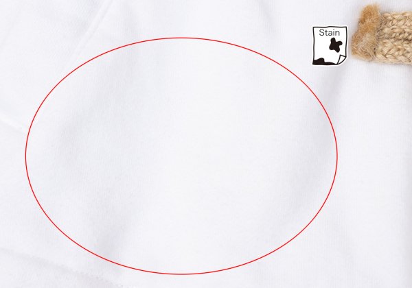 COMME des GARCONS SHIRT Cotton Sweat Jacket White Size L