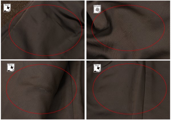 Yohji Yamamoto POUR HOMME Wool Stripe Jacket Brown Size M