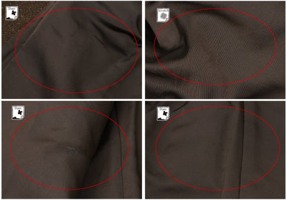 Yohji Yamamoto POUR HOMME Wool Stripe Jacket Brown Size M