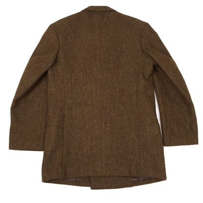 Yohji Yamamoto POUR HOMME 80s Wool Stripe Brown Black Size M