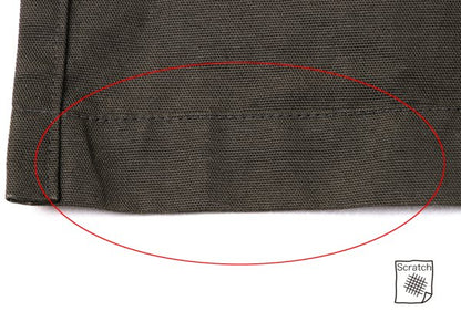Y's Cotton Linen Buttonless Long Jacket Gray Size 1