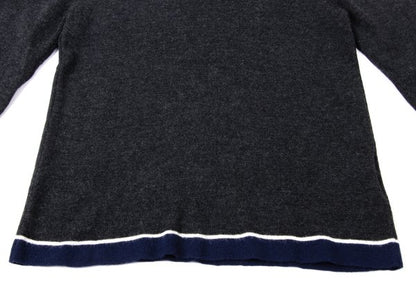 COMME des GARCONS Wool Line Knit Sweater Gray Size M