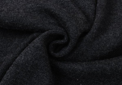 COMME des GARCONS Wool Line Knit Sweater Gray Size M