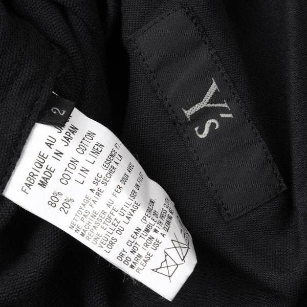 Y's Denim Sleeveless Dress Black Size 2