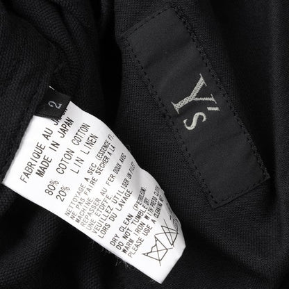 Y's Denim Sleeveless Dress Black Size 2