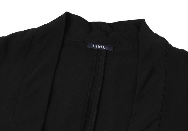 LIMI feu Silk U-Neck Tank Top Black Size S