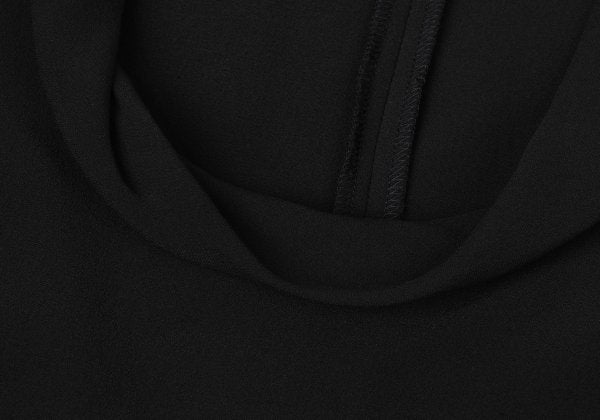 LIMI feu Silk U-Neck Tank Top Black Size S