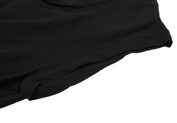 LIMI feu Silk U-Neck Tank Top Black Size S