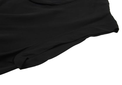 LIMI feu Silk U-Neck Tank Top Black Size S