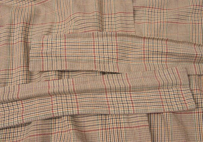 Vivienne Westwood Red Label Check Wrap Blouse Beige Size 2