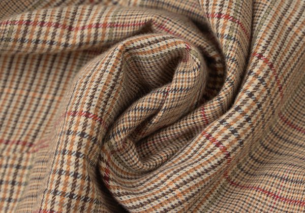 Vivienne Westwood Red Label Check Wrap Blouse Beige Size 2
