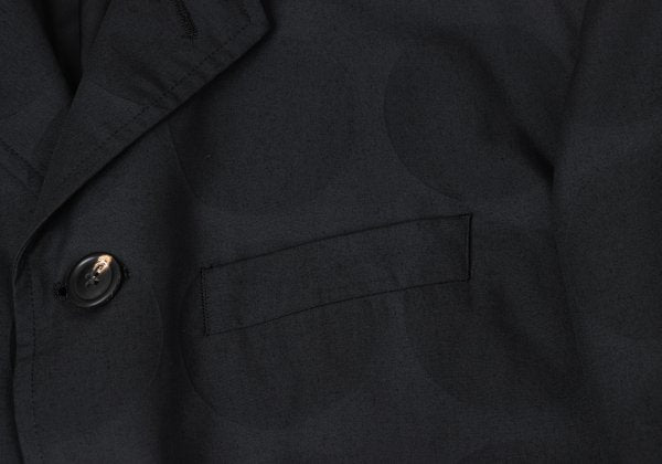 ISSEY MIYAKE MEN Poly Dot Embossed Jacket Black Size 2