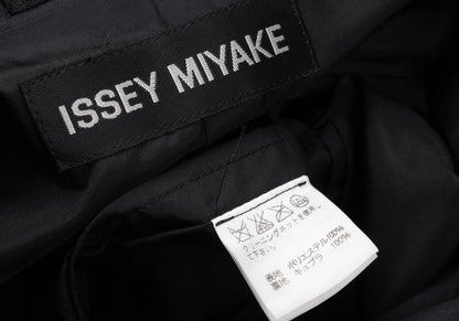 ISSEY MIYAKE MEN Poly Dot Embossed Jacket Black Size 2