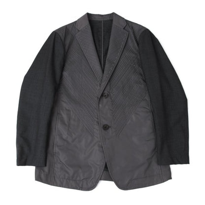 ISSEY MIYAKE MEN Sleeve Panel Sashiko Jacket Gray Size 2
