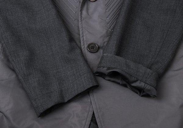 ISSEY MIYAKE MEN Sleeve Panel Sashiko Jacket Gray Size 2