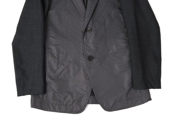 ISSEY MIYAKE MEN Sleeve Panel Sashiko Jacket Gray Size 2