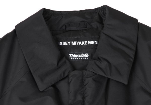 ISSEY MIYAKE MEN Thinsulate Padded Half Coat Black Size 2