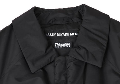 ISSEY MIYAKE MEN Thinsulate Padded Half Coat Black Size 2