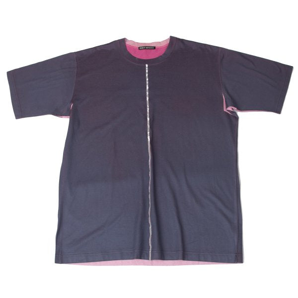 ISSEY MIYAKE MEN Center Seam T-Shirt Gray Size M