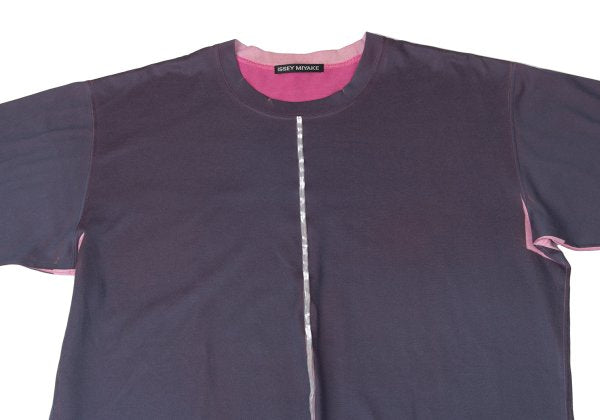 ISSEY MIYAKE MEN Center Seam T-Shirt Gray Size M