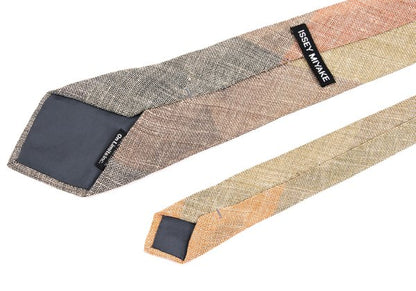ISSEY MIYAKE MEN Multi Colorful Panel Switching Tie