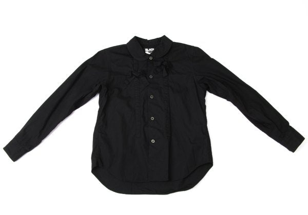 BLACK COMME des GARCONS Ribbon Round Shirt Black Size XS