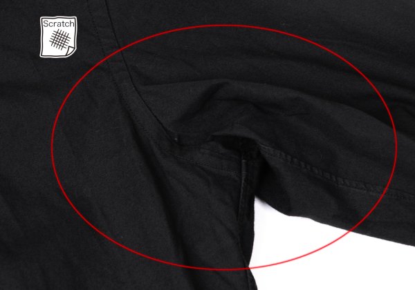 BLACK COMME des GARCONS Ribbon Round Shirt Black Size XS