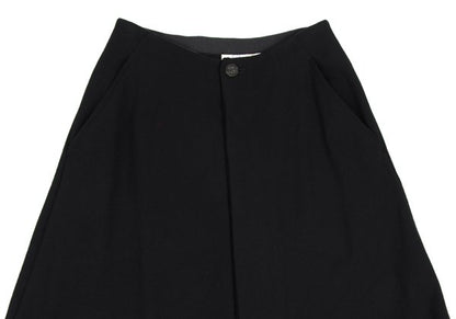 COMME des GARCONS Triacetate Poly Flap Skirt Black Size S