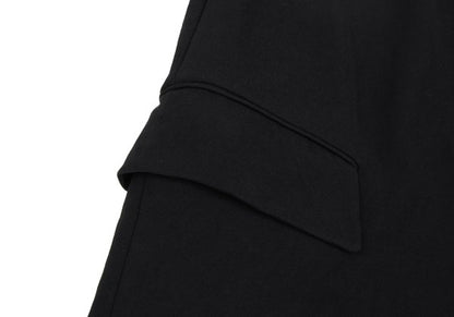 COMME des GARCONS Triacetate Poly Flap Skirt Black Size S